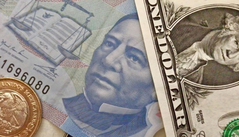 Peso cerró al alza frente al dólar ante las expectativas de tasas de interés del Banxico